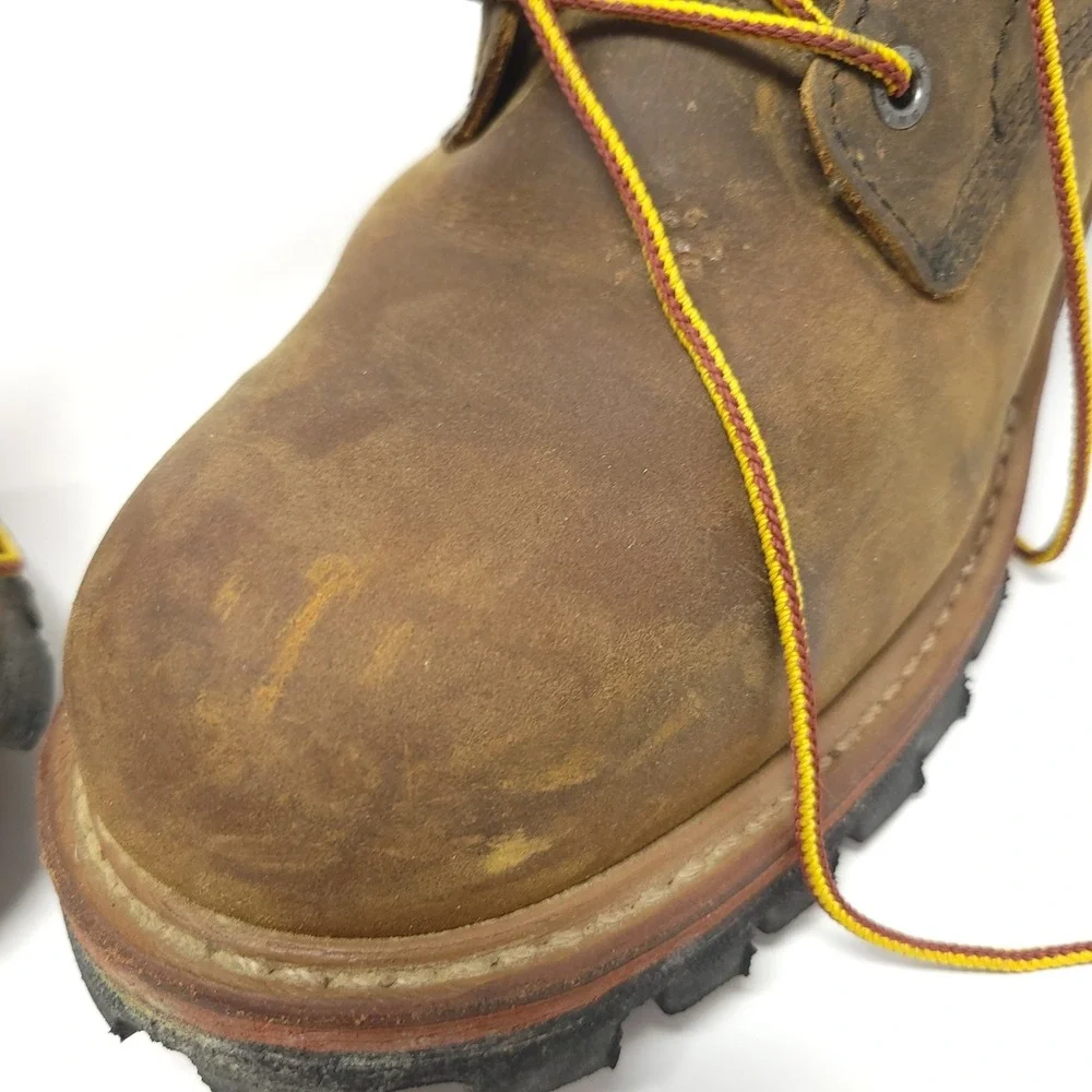 Red Wing 2219 Logger Max Waterproof Vibram Sole Leather Work Boots Mens 9D